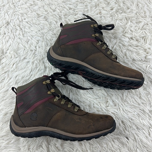 NWOT Timberland Women's Norwood Mid Waterproof Hiking Boot, dark brown - Picture 1 of 8
